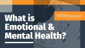 What is Emotional & Mental Health?