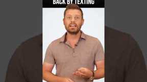 How to get your ex back by text message (quick tips). #bradbrowning #getyourexback