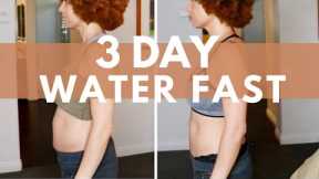 3 DAY WATER FAST | No Food | Weight Loss Vlog