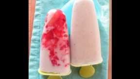 Strawberry Coconut Ice Pops Recipe - Swoon!