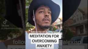 meditation to overcome anxiety in less than 10 seconds #meditation #mentalhealth #anxiety #meditate