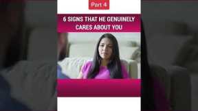 PART 4 - 6 Signs He Genuinely Cares About You  Dating Advice for Women by Mat Boggs #shorts