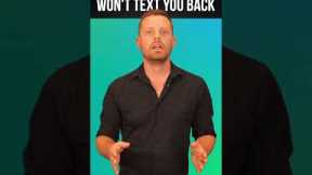 Reasons why your ex isn’t texting you back. #bradbrowning #relationship #breakup #nocontact