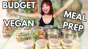 Budget Friendly Vegan Meal Prep: COMFORT FOOD BUT HEALTHY!