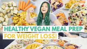 LOW CALORIE HIGH PROTEIN VEGAN MEAL PREP (Vegan Meal Prep For Weight Loss)