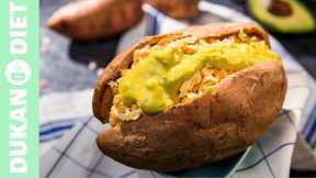 Chicken and Ricotta-Stuffed Sweet Potatoes