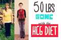 Before and After hCG Diet -